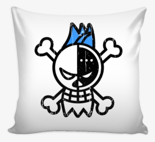 One Piece - Franky Symbol - Pillow Cover - Tl00908pc - Transparent Pillow Cute Png