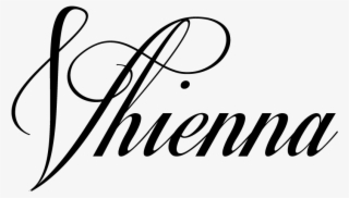 Vhienna Logo Png, Brand - Calligraphy