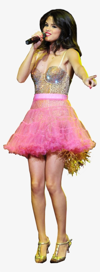 Selena Gomez On Stage Png Image - Selena Gomez