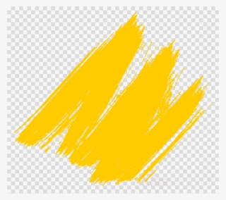 Download Yellow Brush Stroke Png Clipart Paint Brushes - Emoji Fist