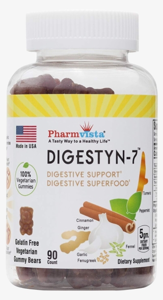 Digestyn-7 Gummy Bears - Turmeric