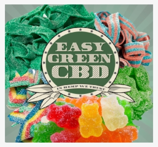 Easy Green Hemp Cbd Gummies Cbd Supply Co - Sour Gummy Bears - 1lb Bag - Bulk Sizes Available