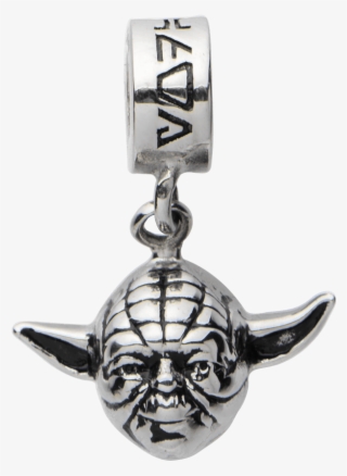 Stainless Steel Star Wars Yoda Head Dangle Charm