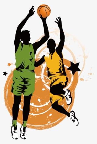 Transparent Library Sport Art Creative - Basketball Player Vector Png