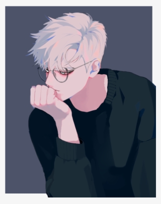 Dude White Hair - Anime Boy White Hair