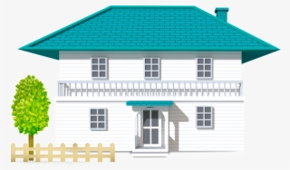 High Definition Hand Painted Cartoon House Castle Png - Cartoon Transparent Background House Png