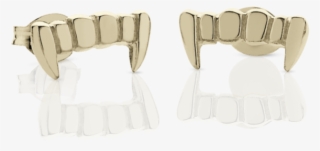 Fang Stud Earrings - Earrings Sterling Silver