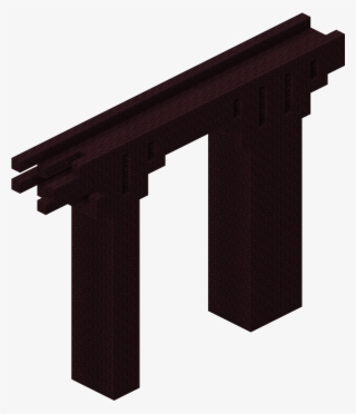 其他解析度：190 × 240 像素 - Minecraft Nether Fortress Bridge