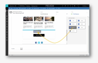 With Your New Email Message Still Open, Drag A Marketing - Microsoft Dynamics 365