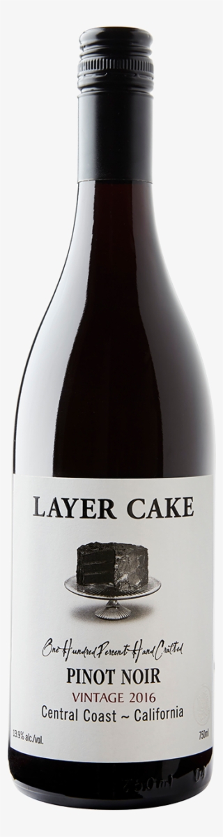 The Layer Cake Pinot Noir Has Expressive Notes Of Raspberry, - Layer Cake Central Coast Pinot Noir 2014