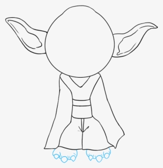 How To Draw Yoda - Cartoon Yoda