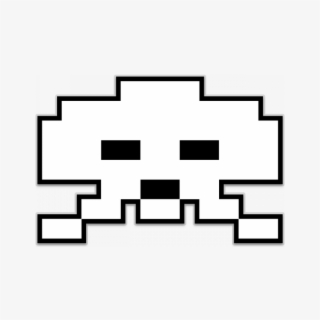 Space Invaders Alien Png - Space Invaders Alien Sprite