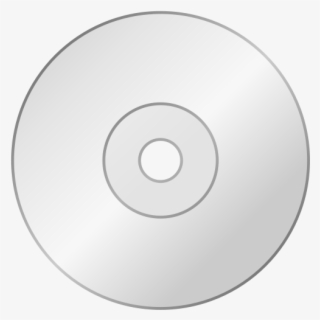 Cd Icon Medium 600pixel Clipart, Vector Clip Art - Disco En Blanco Y Negro