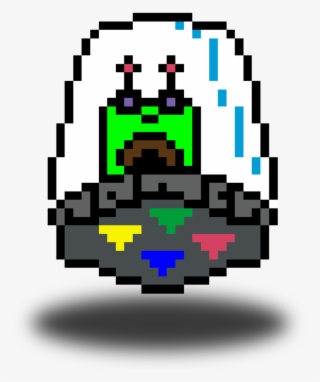 Alien Spaceship Png - Alien Pixel Art Png