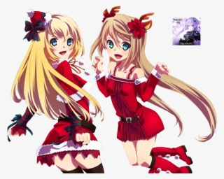Anime Christmas Png - Top Christmas Anime Girls