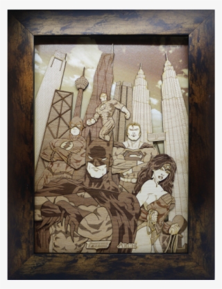 2-d Art Pieces - Justice League