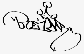 Graffiti Crown Png Graphic Library Download - Graffiti Tag Black And White
