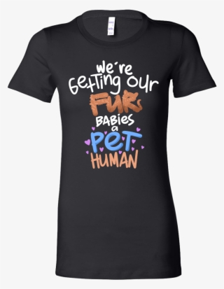 Funny Maternity Shirt Fur Babies Pregnant Dog Cat Pet - Wife Of A Fisherman