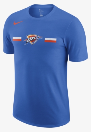 Nike Nba Oklahoma City Thunder Logo Dry Tee For £25 - Oklahoma City Thunder