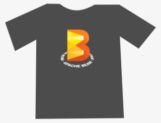 Beam Logo With Text Dark Tshirt - Active Shirt