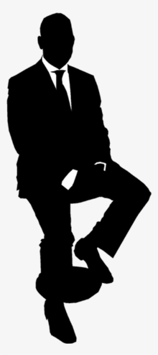 Creative Davejamessoft - Man In Suit Silhouette Png