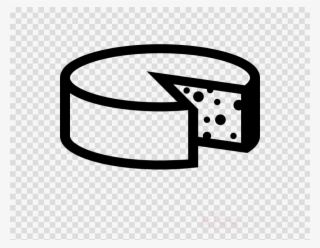 Round Cheese Clipart Milk Cheese Clip Art - Head No Background Silhouette