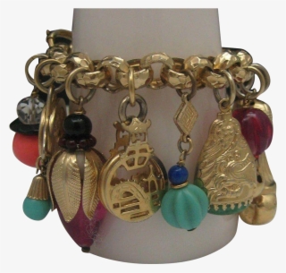 Gold Necklaces - Charm Bracelet