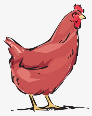 Chicken Cliparts Black 23, Buy Clip Art - Hen Clipart