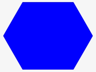 Hexagon Clipart Blue
