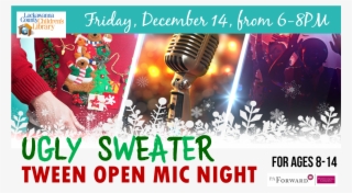 Wear Your Favorite Ugly Sweater And Join Our Holiday