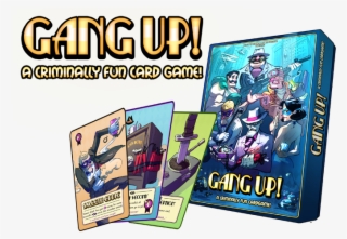 Clipart Gang Up A Criminally - Kickstarter Card Games
