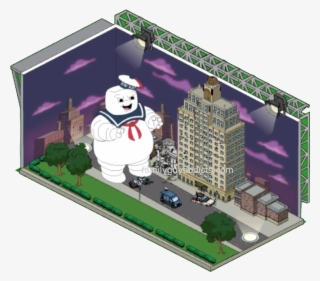 Nyc Skyline - Family Guy Quest For Stuff Ghostbusters