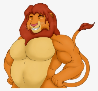 King Sized Simba By Day Tripper Guy-d9e5bjm - Buff Simba