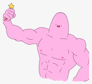 Pink Cartoon Mammal Hand Man Vertebrate Fictional Character - Kirb Transparent Meme