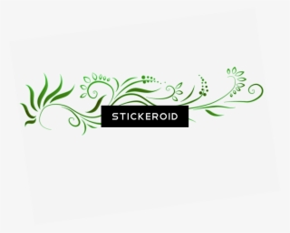 Decorative Line Black - Vector Graphics