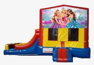 2 Lanes Side Slide Jumper - 60 Precut 1" Barbie Bottle Cap