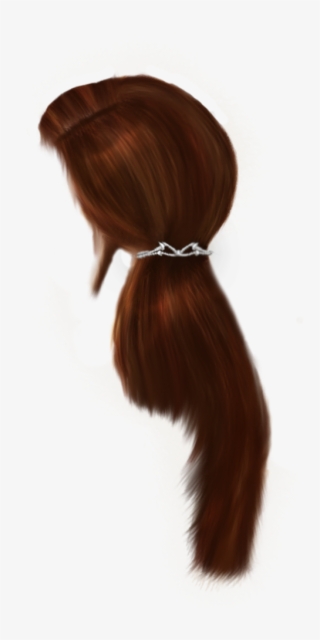 Long Male Hair Png - Hair Painted Png