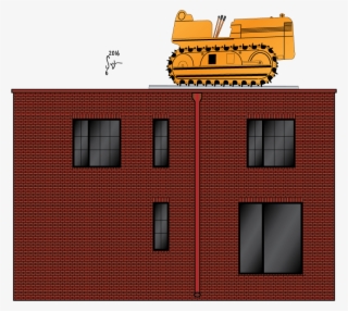 Side View Brick Wall Png Clip Art Royalty Free - Side Of Building Png