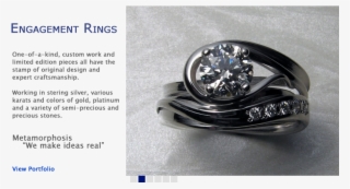 One Of Toronto's Top Contemporary Jewelry Designers, - Engagement Ring