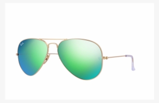 Aviator Sunglasses Png Green - Ray-ban ,aviator Sunglasses ,unisex