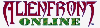 Alien Front Online Logo - Alien Front Online