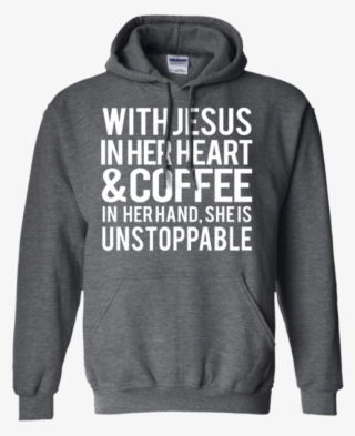 With Jesus In Her Heart & Coffee In Her Hand, She Is