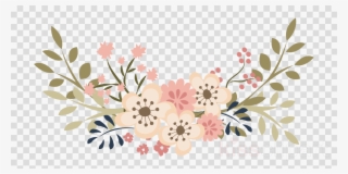 Lavender Floral Wreath Clipart Floral Design Wedding - Wedding