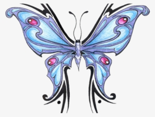 Butterfly Tattoo Designs Png Transparent Images - Butterfly Tattoo Designs