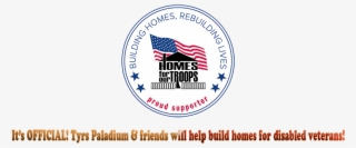 Discord Link No Software To Download Just Place Copy - Homes For Our Troops Logo