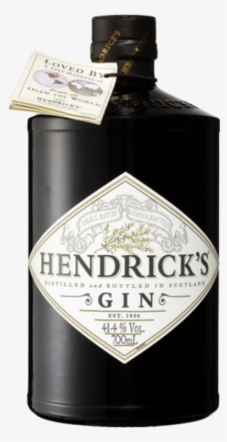 Tasty Drink And Pretty Bottle & Label Design - Hendricks Gin 700ml