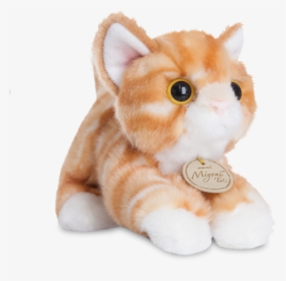 Cats - Aurora World Miyoni Tots Tabby Cat Plush Toy (orange)