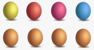 Egg Colorful Easter Eggs Png Image - Color Eggs Png