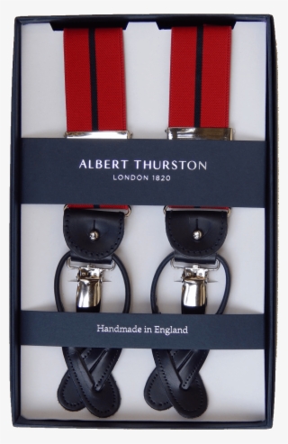 35mm Elastic Braces Blue Stripe - Braces Braces