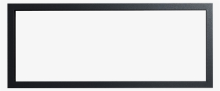 Black Inner Door Trim For Regency Gas Fires Sold In - Rectangle Vector